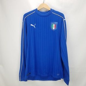 Puma Italy national soccer Jersey NWOT size L